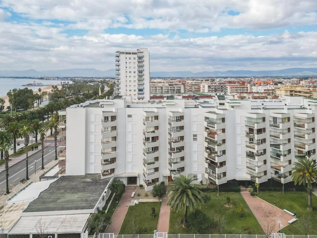 Salou Seafront! Private Terrace - Ac & Wifi Apartment Spain